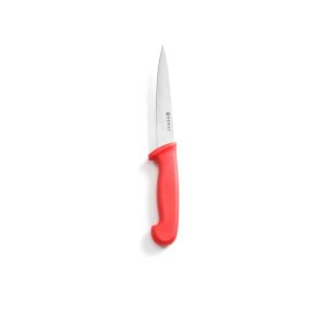 Nóż do filetowania HACCP - 150 mm, czerwony 