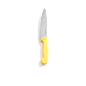 Nóż kucharski HACCP - 180 mm, żółty 